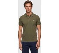 GANT Classic Regular Polo Shirt Khaki Green Taille: S | T-Shirts Outlet | Homme | Marron