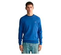 GANT Col en C en Coton Classique Sweater, Bleu Vif, XL Homme