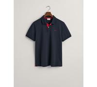 Gant Contrast Pique Polo Shirt Bleu 433 S Male
