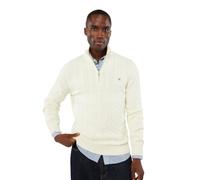 Gant Cordon en Coton avec Demi-Fermeture Éclair Pull-Over Homme (Lot de 1)