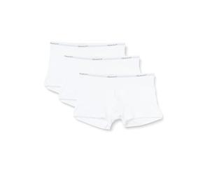 Gant Core Trunk Lot de 3 Boxers pour Homme, Blanc., 3XL
