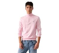 GANT Coton Classique Demi-Fermeture éclair, Rose Clair mélangé, XX-Large