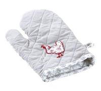 Gant coton poule et fleur aubry gaspard ttx1750 Blanc