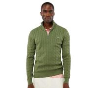 GANT Cotton Cable Half Zip Pull-Over Homme