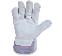 Gants en croûte de bovin SINGER - type docker - manutention lourde en milieu sec - taille 10 - 501ORD