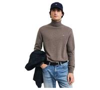 GANT CTN/Où col roulé Pull-Over, Coloris : Noisette foncé, M Homme