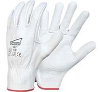 Gant cuir blanc SINGER tout fleur de bovin - manutention légère à sec - taille 10 - 50F10 Blanc G