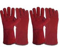 Gant cuir de bovin pour soudure SINGER - Taille unique 10 - L.35 cm - 51SIREP15 (Lot de 2)