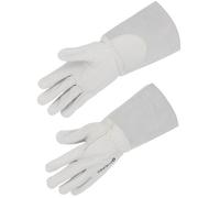 Gant cuir Tout fleur de chèvre Manchette croûte de bovin de 15 cm - SINGER - 51CHV T10