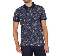GANT D1. Freedom Flower Pique SS Rugger Polo, Classic Blue, XS Homme