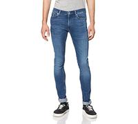 GANT D1 Maxen Retro Shield Jeans Mous, Broche Bleu Moyen, 30_34 Homme