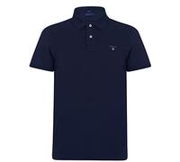 GANT D2. 4-col Oxford Pique SS Rugger Polo Homme