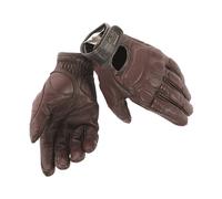 Gant Dainese BlackJack Marron Foncé Vintage En Cuir Taille M