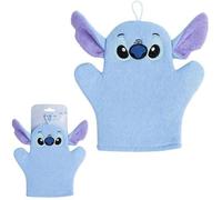 Gant de bain - CERDÁ - Stitch - 10 x 20 x 1,5 cm - Lavable - Bleu