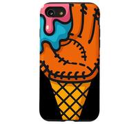 Gant De Baseball Cornet Glace Mashup Humour Sport Été Coque pour iPhone SE (2020) / 7/8
