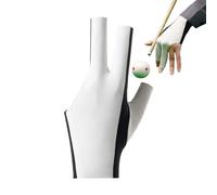 Gant de billard pour femme gaucher - Accessoire de queue de billard à 3 doigts - Gants élastiques pour femme - Pour les professionnels, les hommes, les femmes, les amateurs, les jeux, la maison, la