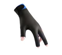 Gant de billard pour main gauche - Accessoires de sport antidérapants à 3 doigts - Gants de sport pour adultes, hommes, débutants, salle, tournoi, salle de jeux, club, table, match