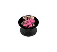 Gant de Boxe Rose Plus Fort Que Le Cancer PopSockets PopGrip Adhésif