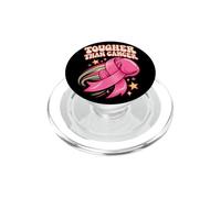 Gant de Boxe Rose Plus Fort Que Le Cancer PopSockets PopGrip pour MagSafe
