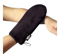 Gant de bronzage pour crème autobronzante, double face, velours très doux, applicateur lavable, peeling, gant applicateur pour visage et corps