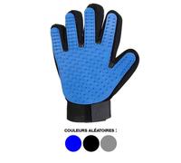 Gant de brossage - CMP - Anti-poils - Pour chien et chat - Coloris aléatoire - Retire les poils