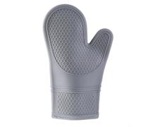 Gant de cuisine en silicone 29 cm Safe Touch Gant de cuisine en silicone 29 | Résistance à la chaleur de 300 °C, silicone, contact alimentaire direct, matériau, prêt à cuire au barbecue