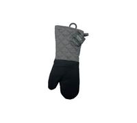 Douceur d'Intérieur – Gant Cuistot 40 x 18 cm, Coton uni et néoprène Anthracite