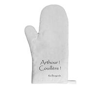 Gant de Cuisine Roi Burgonde Arthour Couillère Citation Kaamelott