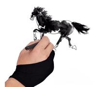 Gant De Dessin / Gant D'artiste Noir Taille S