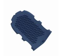 Gant de Exfoliant Gants de bain Brosse corporelle Outil massage Douche exfoliante Soins la peau R Om Couleur Gant for enfants Doux Confortable(Dark blue)