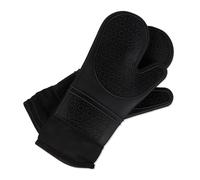 Gant de four en silicone gants pour barbecue 200 °C lavable léger