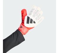 Adidas Gants de gardien de but Predator Unisexe – Entraînement – Blanc / Lucid Red / Noir Taille 11