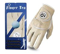 Gant De Golf Homme Main Gauche Droite Cuir avec Marqueur De Balle Value Pack, Gants Durable Doux Confortable Flexible S M ML L XL Bleu Foncé Rouge Marron (L-Main Droite (Worn on Right Hand), Marron)