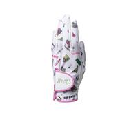 Gant de golf pour femme Glove It, couleur neuf et vin (petit, main gauche)