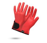 Rostaing Gants de jardinage Maxima – Nitrile, protection poignet ajustable, rose/gris, Taille 7(S)