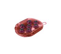 Gant de massage pour cheval HKM Flip Rouge TU