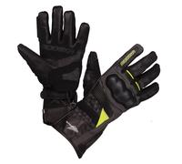 Modeka Panamericana Gants de moto, noir-jaune, taille XL pour homme
