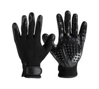 Gant de pansage Horze Super Touch Noir TU