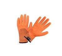 ROSTAING Gants de Jardinage Imperméables Agrippants Latex Orange VISIBLE Taille 09