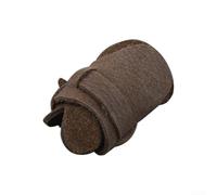 Gant de protection à 3 doigts en cuir de vache marron pour la chasse à l'arc recourbé main gauche droite adulte jeune débutant équipement tableau des tailles