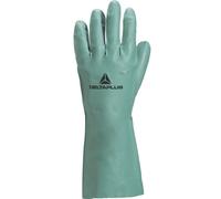 Gant de protection chimique en nitrile floqué coton 33 cm taille 10 DELTA PLUS