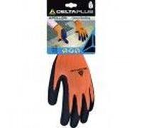 Gant de protection confort manutention résistant risques mécaniques taille 10 DELTA PLUS tricot polyester pe mousse latex