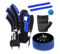 Gant de Rééducation Main après AVC | Dispositif Robotique de Réadaptation - Orthèse Digitale pour Arthrose, Hémiplégie et Paralysie (A: Main Gauche/B: Droite)