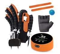 Gant de Rééducation Main après AVC | Dispositif Robotique de Réadaptation - Orthèse Digitale pour Arthrose, Hémiplégie et Paralysie (A: Main Gauche/B: Droite)