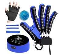 Gant de Rééducation Robotisé pour la Main - Appareil de Récupération Bilateral Post-AVC avec Contrôle Tactile et Thérapie Miroir | Equipement d'Exercice Digital pour Hémiplegie