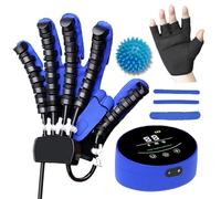 Gant de Rééducation Robotisé pour la Main - Appareil de Récupération Bilateral Post-AVC avec Contrôle Tactile et Thérapie Miroir | Equipement d'Exercice Digital pour Hémiplegie