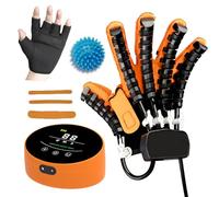 Gant de Rééducation Robotisé pour la Main - Appareil de Récupération Bilateral Post-AVC avec Contrôle Tactile et Thérapie Miroir | Equipement d'Exercice Digital pour Hémiplegie