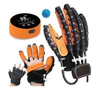 Gant de Rééducation Robotisé pour la Main - Gant Intelligent de Récupération Motrice avec Miroir Thérapie pour AVC, Hémiparésie, Rééducation à Domicile (Gauche/Droite)