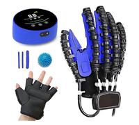 Gant de Rééducation Robotisé pour Récupération post-AVC et Arthrite | Appareil de Thérapie Manuelle Portable à 5 Niveaux d'Intensité | Rééducation Neurologique et Digitale
