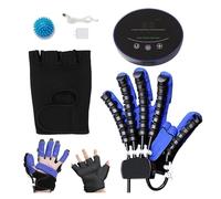 Gant de Rééducation Robotisé pour Récupération post-AVC et Arthrite | Appareil de Thérapie Manuelle Portable à 5 Nivels d'Intensité | Rééducation Neurologique et Digitale